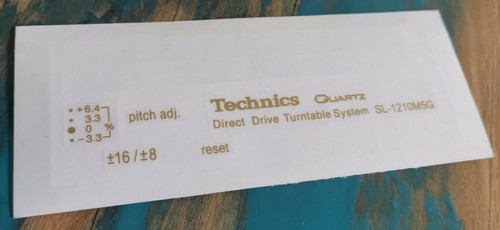 Technics 1210 m5g - technics,