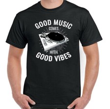 T-Shirt DJ Platine Vinyle